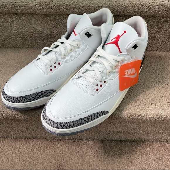 Nike Air Jordan III 3 Retro White Cement Reimagined 18 DN3707-100 Men\'s Size 18 main image 11